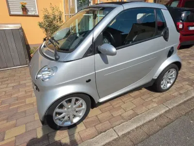 Gebraucht Smart ForTwo Cabrio Passion 61 PS (44 kW) 2003 Silber Cabrio