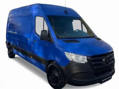 Gebraucht Mercedes Sprinter 114 PS (83 kW) 2019 Blau Van
