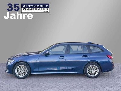 Usata BMW 330e Sport Line 296 CV (217 kW) 2020 Blu Station wagon