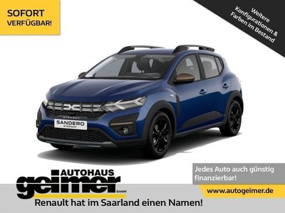 Stahlblau (metallic) Gebraucht 2023 Dacia Sandero Stepway Kleinwagen | 16.740 € (Fairer Preis)
