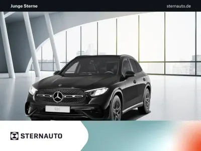 Gebraucht Mercedes GLC200 AMG line 204 PS (150 kW) 2025 Unilack schwarz SUV