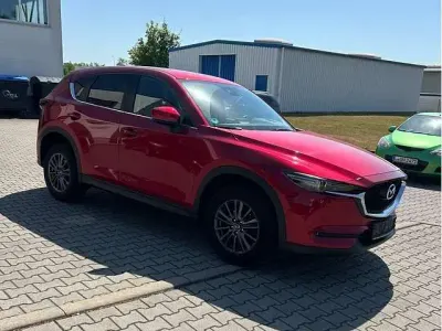 Gebraucht Mazda CX-5 Exclusive-Line 165 PS (121 kW) 2018 Soul red crystal m SUV