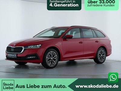 Usata Skoda Octavia Clever 150 CV (110 kW) 2022 Rosso Station wagon