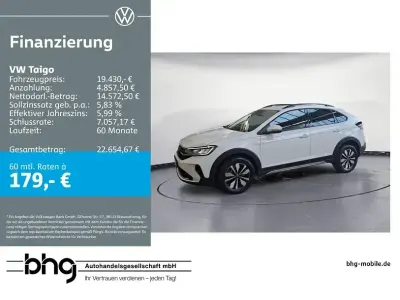 Gebraucht VW Taigo Move 110 PS (80 kW) 2024 Pure white SUV