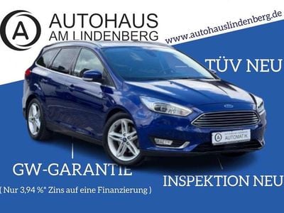 Gebraucht Ford Focus Titanium 150 PS (110 kW) 2018 Blau Kombi