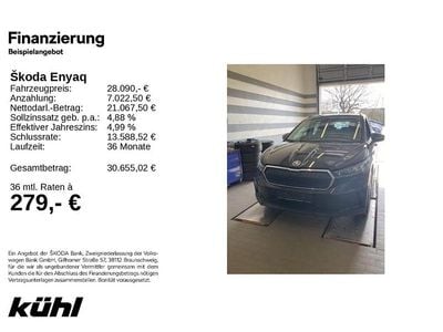 Gebraucht Skoda Enyaq iV Loft 131 kW (179 PS) 2024 Schwarz SUV