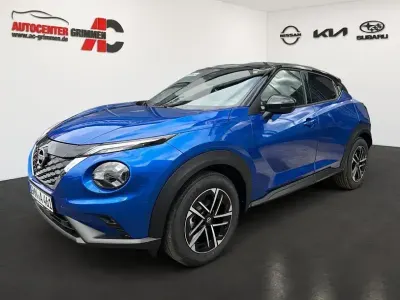 Second-hand Nissan Juke N-Connecta 94 CP (69 kW) 2025 Albastru SUV