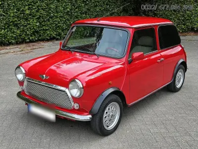 Used Mini 1300 Classic 63 HP (46 kW) 2000 Red Hatchback