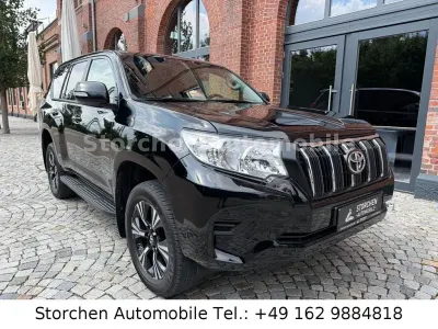 Gebraucht Toyota Land Cruiser 204 PS (150 kW) 2021 Schwarz SUV