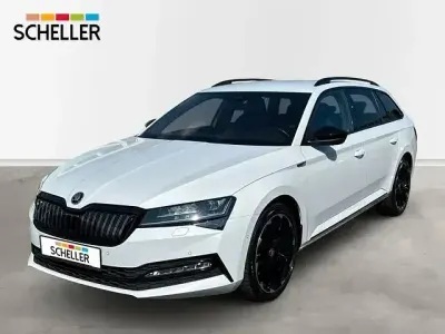 Gebraucht Skoda Superb SportLine 218 PS (160 kW) 2023 Weiß Kombi