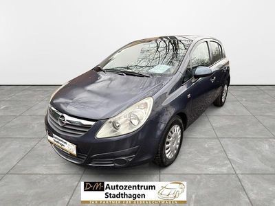 Gebraucht Opel Corsa Basis 60 PS (44 kW) 2009 Blau Kleinwagen