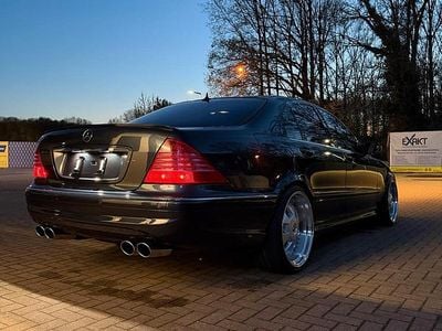Usata Mercedes S430 320 CV (235 kW) 2003 Nero Berlina