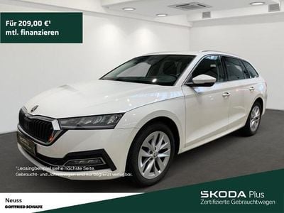 Gebraucht Skoda Octavia Style 116 PS (85 kW) 2023 Weiss Kombi