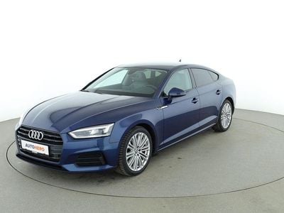Gebraucht Audi A5 Sportback Sport 190 PS (139 kW) 2018 Blau Kleinwagen