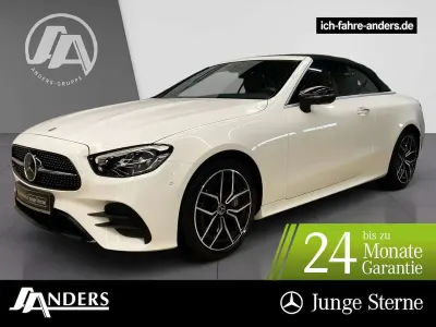 Używany Mercedes E400 AMG 330 KM (242 kW) 2023 Biały Kabriolet