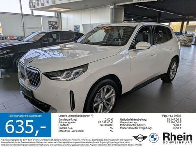 Neu BMW X3 Sport Line 190 PS (139 kW) 2025 Weiß SUV