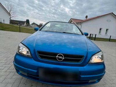 Gebraucht Opel Astra Cabriolet 147 PS (108 kW) 2004 Blau Cabrio