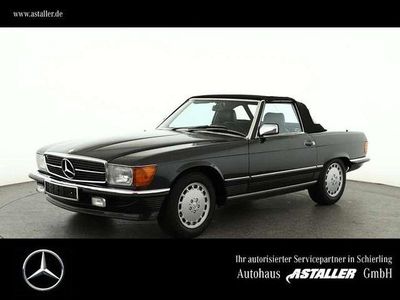 Gebraucht Mercedes SL300 188 PS (138 kW) 1986 Blau blauschwarz metallic Cabrio