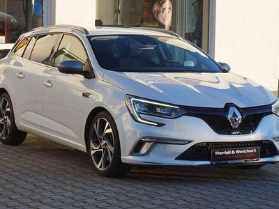 Gebraucht Renault Mégane GrandTour GT 205 PS (150 kW) 2018 Perlmutt weiss metallic Kombi