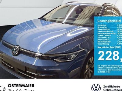 Gebraucht VW Golf VIII Goal 150 PS (110 kW) 2025 Anemonenblau metallic Kombi