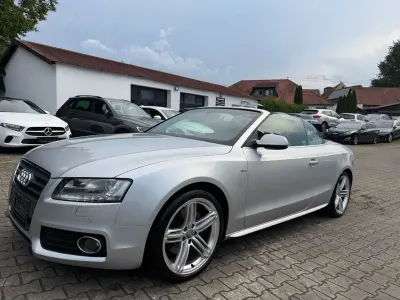 Gebraucht Audi A5 Cabriolet S-Line 211 PS (155 kW) 2010 Silber Cabrio