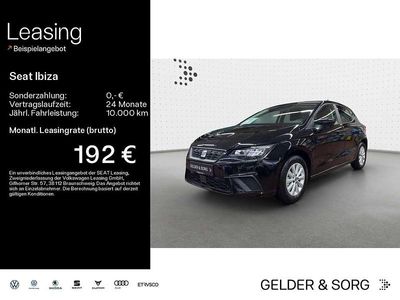 Neu Seat Ibiza 116 PS (85 kW) 2025 Midnight schwarz metallic Kleinwagen
