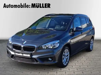 Gebraucht BMW 220 Gran Tourer Advantage 192 PS (141 kW) 2016 Mineralgrau metallic Van / Kleinbus