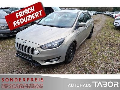 Gebraucht Ford Focus Titanium 125 PS (91 kW) 2017 Titangrau metallic Limousine