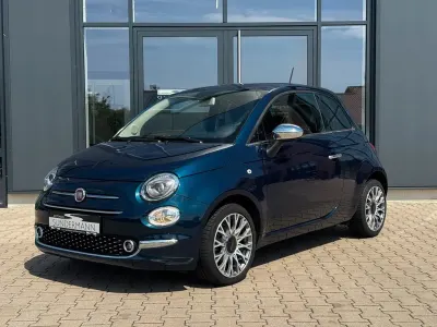 Gebraucht Fiat 500 Lounge 69 PS (50 kW) 2018 Blau Kleinwagen