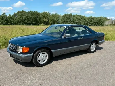 Gebraucht Mercedes 500 223 PS (164 kW) 1986 Blau Coupé