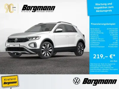Gebraucht VW T-Roc Move 110 PS (80 kW) 2023 Pure white SUV