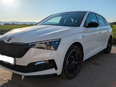 Używany Skoda Scala Monte Carlo 95 KM (69 kW) 2021 Biały Hatchback