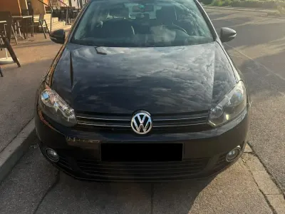 Gebraucht VW Golf VI 122 PS (89 kW) 2010 Schwarz Kleinwagen