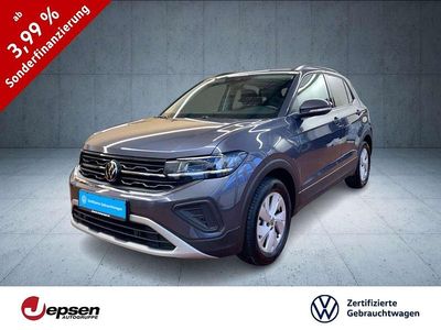 Gebraucht VW T-Cross Life 95 PS (69 kW) 2025 Rauchgrau metallic SUV