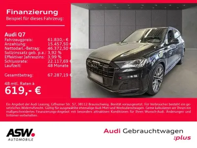 Brugt Audi Q7 S-Line 286 HK (210 kW) 2023 Sort SUV