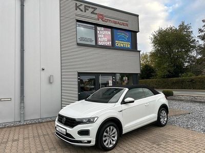 Gebraucht VW T-Roc Cabriolet R-line 150 PS (110 kW) 2021 Weiß Cabrio