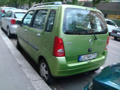 Gebraucht Opel Agila 75 PS (55 kW) 2002 Grün Kleinwagen