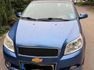 Gebraucht Chevrolet Aveo 74 PS (54 kW) 2009 Blau Limousine