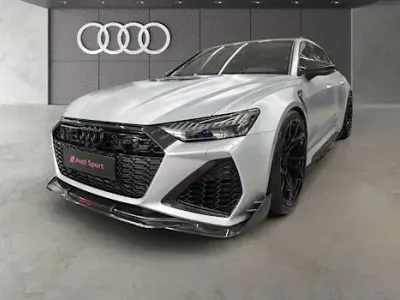 Ny Audi RS6 600 HK (441 kW) 2026 Sølv Stationcar