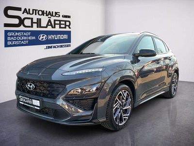 Gebraucht Hyundai Kona N Line 199 PS (146 kW) 2023 Ecotronic grey / mic SUV