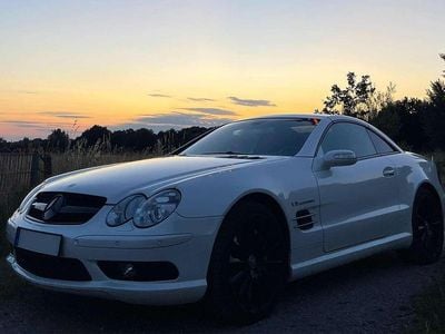 Second-hand Mercedes SL55 AMG AMG 500 CP (367 kW) 2006 Alb Cabrio
