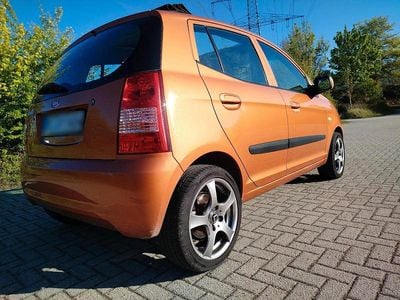 Brugt Kia Picanto LX 65 HK (47 kW) 2005 Orange Hatchback