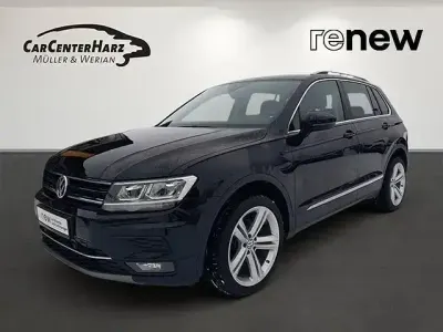Gebraucht VW Tiguan Highline 150 PS (110 kW) 2019 Schwarz SUV