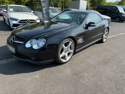 Gebraucht Mercedes SL55 AMG AMG 500 PS (367 kW) 2003 Schwarz Cabrio