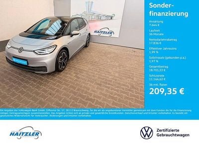 Gebraucht VW ID.3 Pro Performance 150 kW (204 PS) 2023 Scale silver metallic (metallic) Kleinwagen
