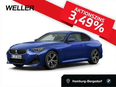 Gebraucht BMW 218 M Sport 156 PS (114 kW) 2025 Portimao blau (blau) Coupé