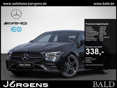 Gebraucht Mercedes CLA200 AMG 163 PS (119 kW) 2023 Metalliclack kosmosschwarz Coupé
