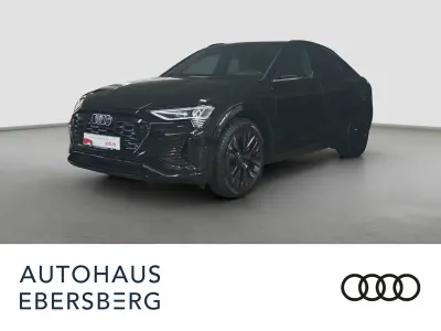 Gebraucht Audi Q8 Sportback e-tron S-Line 250 kW (340 PS) 2024 Mythosschwarz metallic SUV