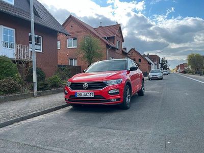 Usado VW T-Roc R-line 150 HP (110 kW) 2019 Vermelho SUV