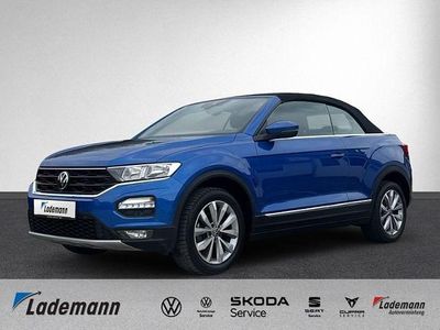 Usata VW T-Roc Cabriolet Style 110 CV (80 kW) 2021 Blu Cabrio